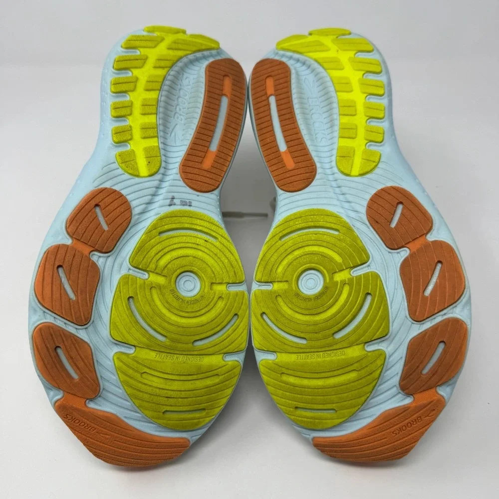 Brooks Glycerin 21 Shoes Beige Sneakers Running Athletic Jogging Women's Size 10